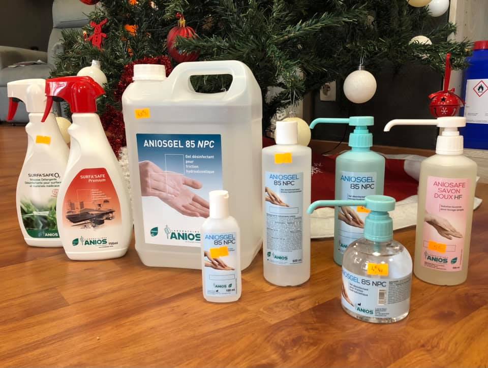 PRODUITS DETERGENT ET DESINFECTANT